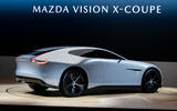 Mazda Vision X Coupe rear quarter Mazda Vision X Coupe rear quarter