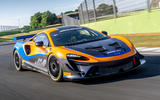 McLaren Artura GT4 front driving
