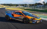 McLaren Artura GT4 side front