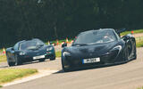 McLaren F1 P1 cornering