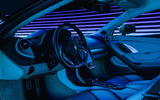 McLaren GT interior dark shot