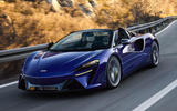 mclaren artura spider front three quarter lead