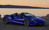 McLaren Artura Spider front three quarter static McLaren Artura Spider front three quarter static