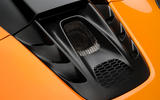 McLaren Artura Spider hot vee chimney McLaren Artura Spider hot vee chimney