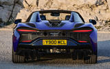 McLaren Artura Spider rear McLaren Artura Spider rear
