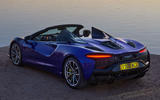 McLaren Artura Spider rear three quarter static McLaren Artura Spider rear three quarter static