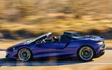 McLaren Artura Spider side left tracking McLaren Artura Spider side left tracking