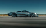 2020 McLaren Speedtail testing at Kennedy Space Centre