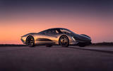 2020 McLaren Speedtail testing at Kennedy Space Centre
