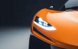 McLaren W1 revealed headlight McLaren W1 revealed headlight