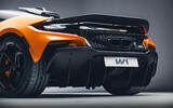 McLaren W1 revealed rear close up McLaren W1 revealed rear close up