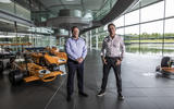 McLaren XE Zak Brown Alejandro Agag McLaren XE Zak Brown Alejandro Agag