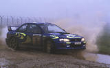 Colin McRae in 555 Impreza in Wales