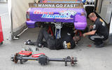 Mechanics working on James Goldstraw pick up