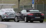 Mercedes E-Class Cabriolet spy