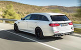 Mercedes-AMG E63 Estate side and back