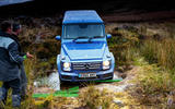 Off-roading in a Mercedes-Benz G-Class