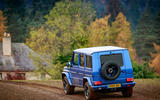 Off-roading in a Mercedes-Benz G-Class