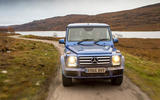 Off-roading in a Mercedes-Benz G-Class