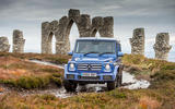 Off-roading in a Mercedes-Benz G-Class