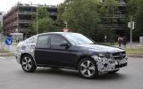 Mercedes-Benz GLC Coupé spy shots