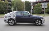 Mercedes-Benz GLC Coupé spy shots