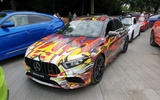 Mercedes-AMG A45 S start line