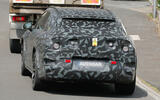 Mercedes AMG EV SUV camo rear quarter 2 Mercedes AMG EV SUV camo rear quarter 2