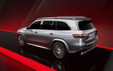 Mercedes AMG GLS 63 2023 rear quarter tracking Mercedes AMG GLS 63 2023 rear quarter tracking