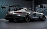 Mercedes AMG GT2 rear three quarter Mercedes AMG GT2 rear three quarter