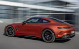 Mercedes AMG GT63 S E Performance cornering rear quarter