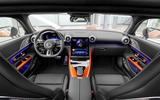 Mercedes AMG GT63 S E Performance interior overview Mercedes AMG GT63 S E Performance interior overview