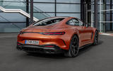 Mercedes AMG GT63 S E Performance rear quarter static Mercedes AMG GT63 S E Performance rear quarter static