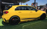 Mercedes-AMG A45 S at Goodwood 2019 - side