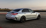 Mercedes AMG C63 rear static Mercedes AMG C63 rear static