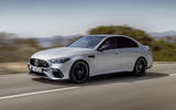 Mercedes AMG C63 side dynamic Mercedes AMG C63 side dynamic