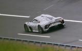 Mercedes AMG One spyshots side rear Mercedes AMG One spyshots side rear