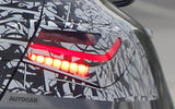 Mercedes Benz CLA 2023 protoype rear light