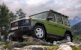 Mercedes Benz G450d Stronger than the 1980s front quarter