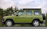 Mercedes Benz G450d Stronger than the 1980s side tracking