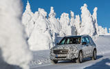 Mercedes-Benz GLB prototype ride 2019 - trees front