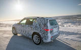 Mercedes-Benz GLB prototype ride 2019 - ice lake rear