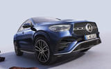 Mercedes Benz GLE coupe front three quarter Mercedes Benz GLE coupe front three quarter