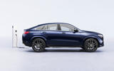 Mercedes Benz GLE coupe side Mercedes Benz GLE coupe side