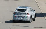Mercedes benz new GLA EV testing rear Mercedes benz new GLA EV testing rear