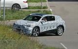Mercedes benz new GLA EV testing side Mercedes benz new GLA EV testing side