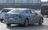 Mercedes C Class EV camo rear quarter Mercedes C Class EV camo rear quarter