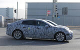 Mercedes C Class EV camo side