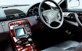 Mercedes CL interior Mercedes CL interior