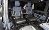 Mercedes Concept EQV Geneva stand - rear seats